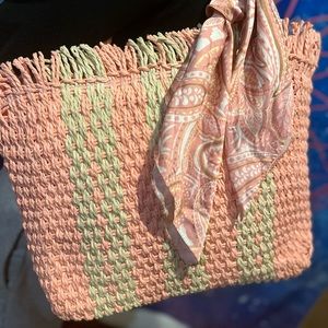 Straw Beach Bag-tote